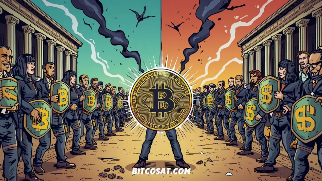 المالية مقابل اللامركزية في البيتكوين